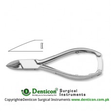 Nail Cutter Straight Stainless Steel, 14 cm - 5 1/2"